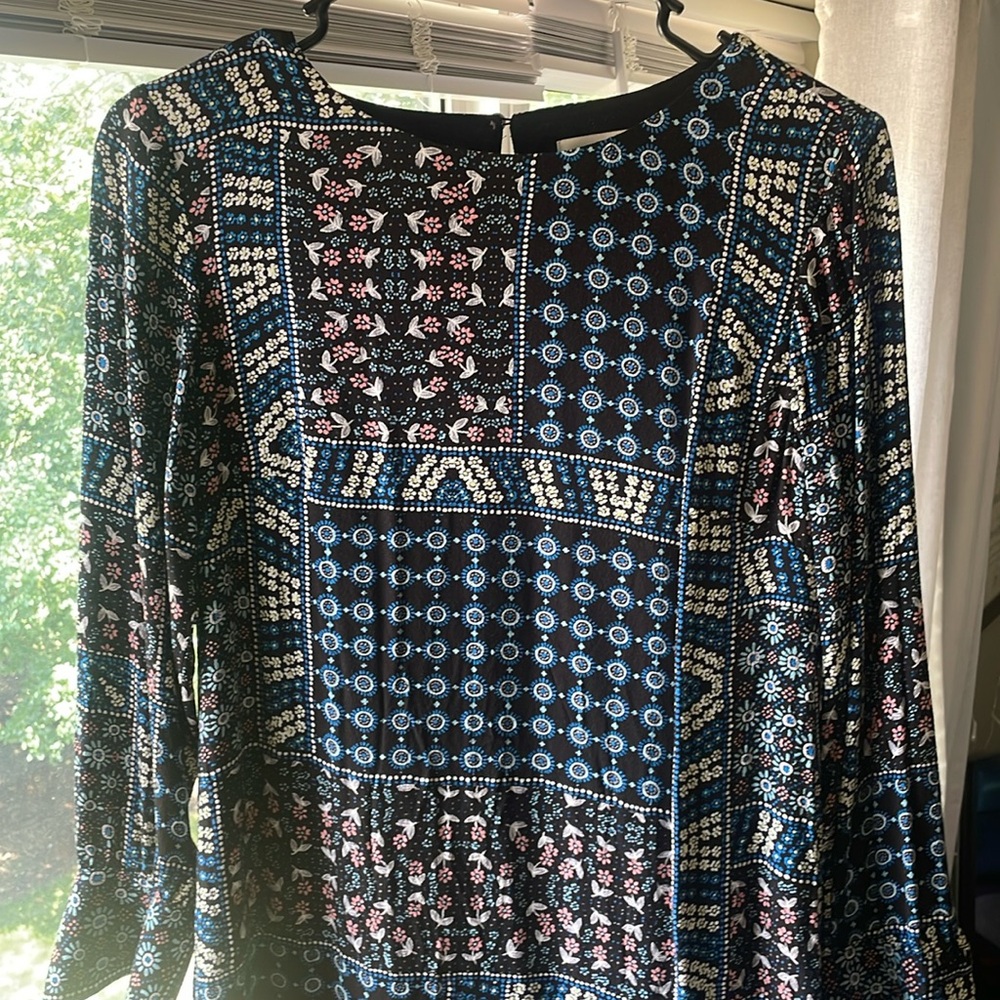 Loft petite long sleeve dress